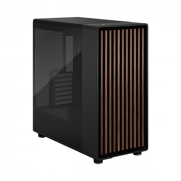 FRACTAL CASE TOWER NORTH XL CHARCOAL BLACK TG DARK