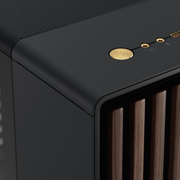 FRACTAL CASE TOWER NORTH XL CHARCOAL BLACK TG DARK