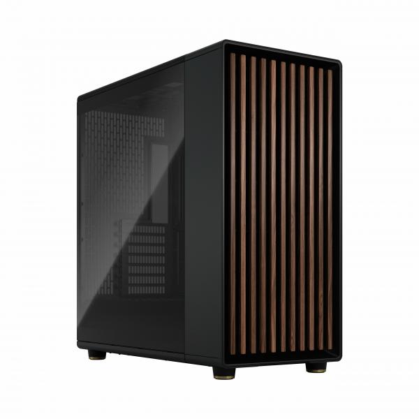 FRACTAL CASE TOWER NORTH XL CHARCOAL BLACK TG DARK