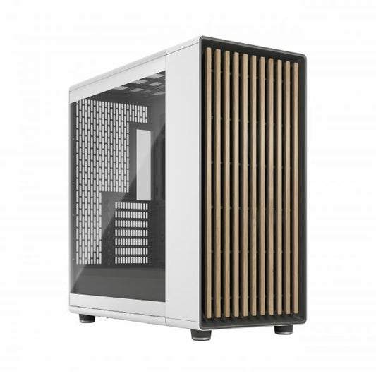 FRACTAL CASE TOWER NORTH XL CHALK WHITE TG CLEAR