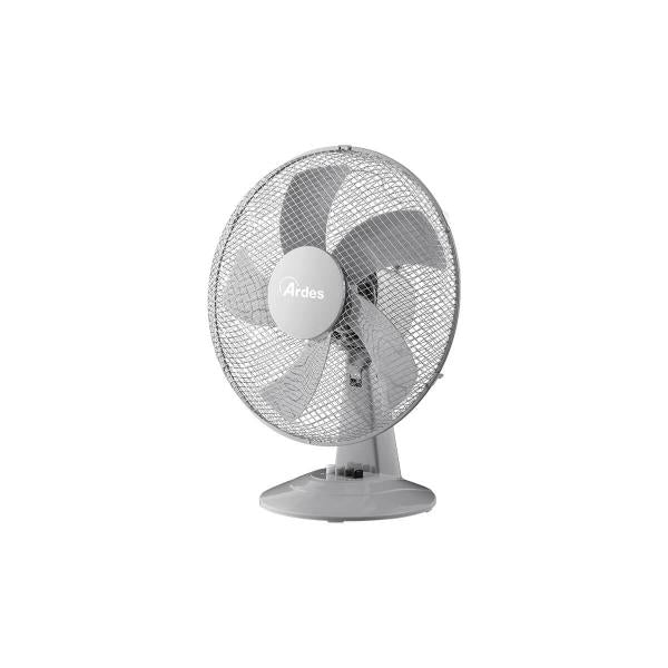 ARDES STEELO 40G (AR5ST40G ) - VENTILATORE DA TAVOLO 40CM 50 WATT 3 VELOCITA'' GRIGIO