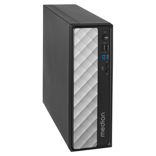 MEDION AKOYA T80 Intel Core i7 i7-12650H 16 GB DDR4-SDRAM 1,02 TB SSD Windows 11 Home Mini PC Nero
