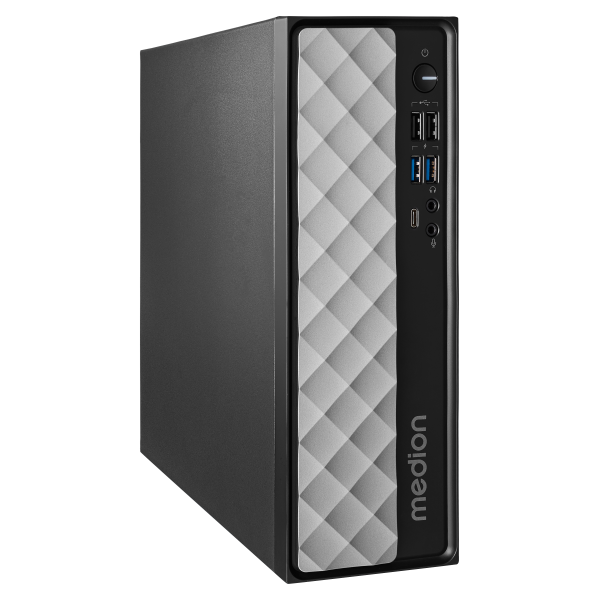 MEDION AKOYA T80 Intel Core i7 i7-12650H 16 GB DDR4-SDRAM 1,02 TB SSD Windows 11 Home Mini PC Nero