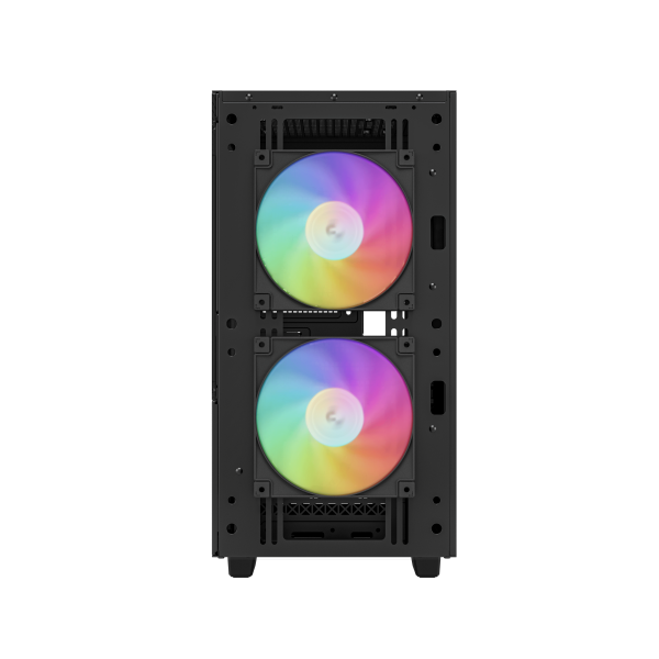 DEEPCOOL CASE MICRO ATX CH360 NERO 2*140+1*120mm ARGB FAN