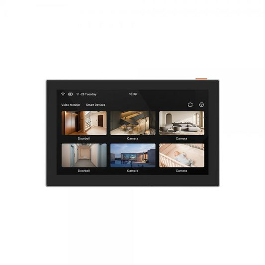 EZVIZ SD7 - MONITOR SMART WIFI TOUCH 7"" - PER CAMPANELLI, SPIONCINI, TELECAMERE - FUNZIONE SECONDO SCHERMO PER GAMMA CITOFONI - SUPPORTA FINO A 30 DISPOSITIVI