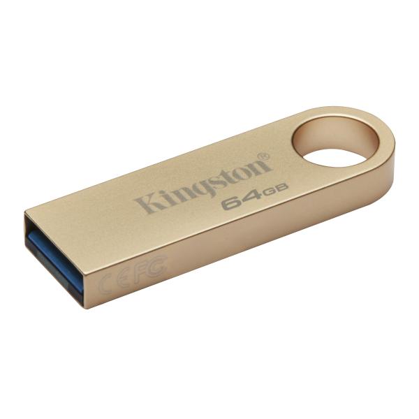 KINGSTON DATATRAVELER 64GB (DTSE9G3/64GB) - PEN DRIVE 64GB USB 3.2 - METAL CHASSIS