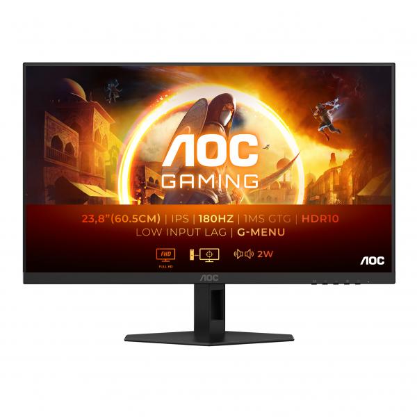 AOC 24G4XE (SERIE GAMING) - 24"" MONITOR IPS FHD - 180HZ - HDR10 - ANTIRIFLESSO - 3Y