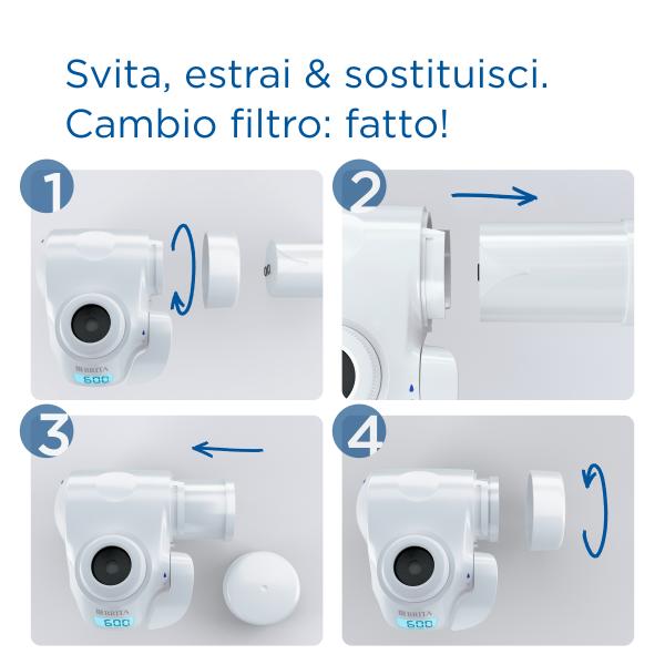 Brita 1052391 accessorio per filtraggio acqua Ricambio filtro per acqua 1 pz