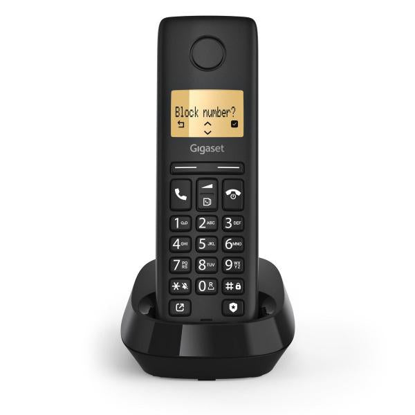 GIGASET PURE 100 (NERO) - TELEFONO CORDLESS SINGOLO