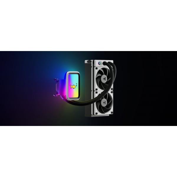 HYTE DISS. LIQUIDO THICC Q60 DISPLAY IPS 5'' (BLK/WHT) + HUB