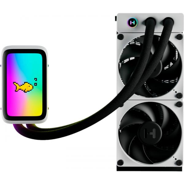 HYTE DISS. LIQUIDO THICC Q60 DISPLAY IPS 5'' (BLK/WHT) + HUB