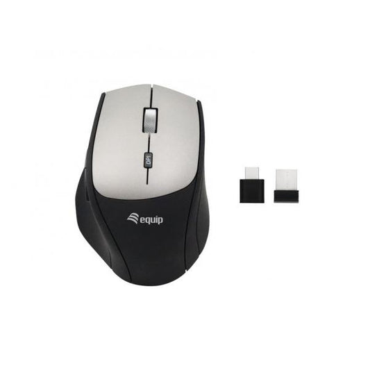 EQUIP 245115 - MOUSE WIRELESS - DPI SWITCH (800/1200/1600) - DUAL CONTROL