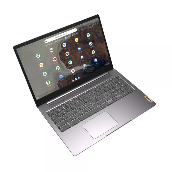 Lenovo IdeaPad 3 Chrome 15IJL6 Intel Celeron N N4500 39,6 cm (15.6") Full HD LPDDR4x-SDRAM eMMC Wi-Fi 6 (802.11ax) ChromeOS Italiano Grigio