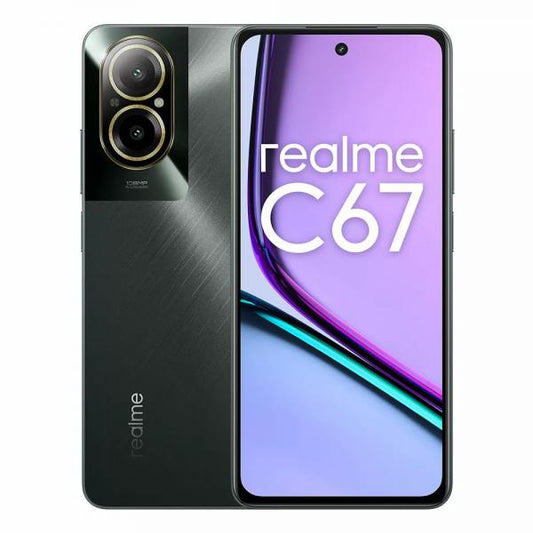 realme C67 17,1 cm (6.72") Doppia SIM Android 13 4G USB tipo-C 6 GB 128 GB 5000 mAh Nero - (realme C67 17,1 cm (6.72") Doppia SIM Android 13 4G USB tipo-C 6 GB 128 GB 5000 mAh Nero)
