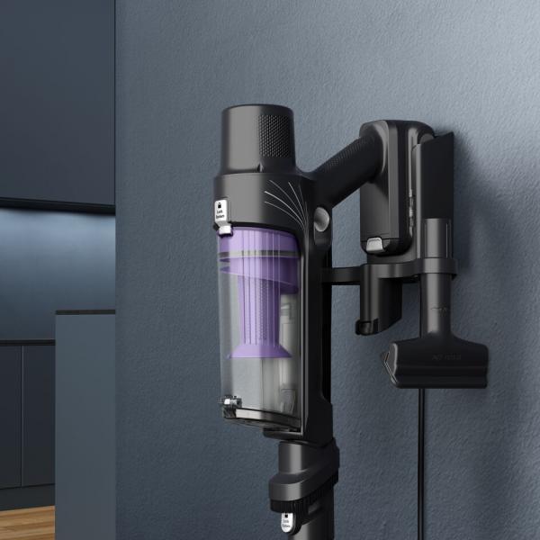 Rowenta RH6A35 Aspirapolvere a bastone 2 in 1 Batteria Secco Senza sacchetto Viola, Argento