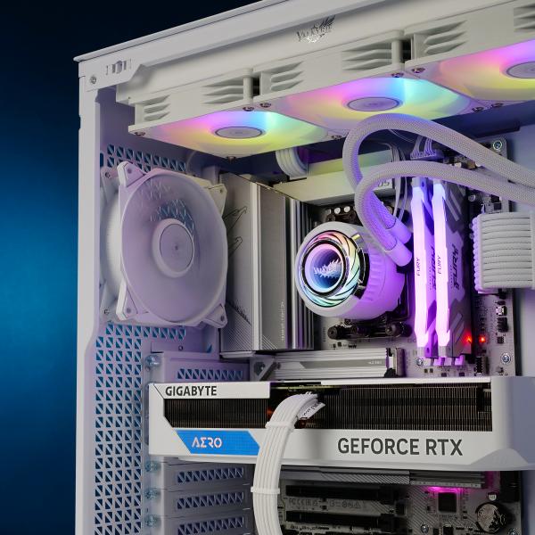 VALKYRIE RAFF. CPU LIQUIDO JARN 360 ARGB WHITE VK-AIOJR360W