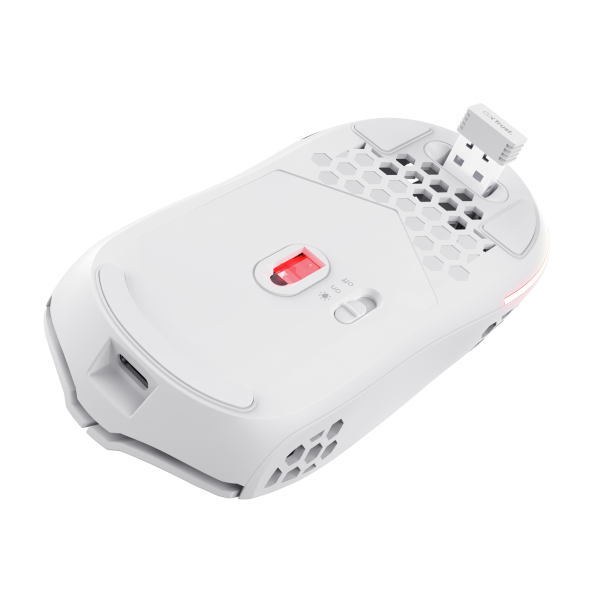 Trust GXT 929 Helox mouse Gaming Mano destra RF Wireless Ottico 4800 DPI