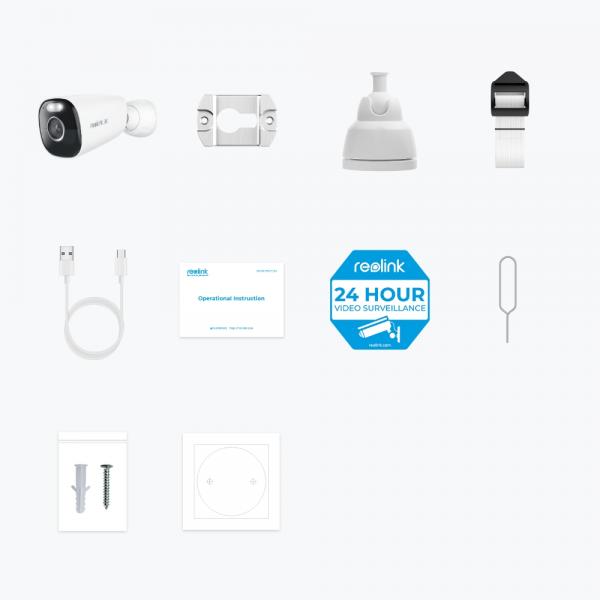 REOLINK ARGUS SERIES B360 (BWB4K09) - TELECAMERA 4K WI-FI A BATTERIA