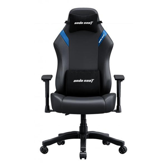 ANDASEAT LUNA SEDIA GAMING TAGLIA L IN PVC NERO/BLU