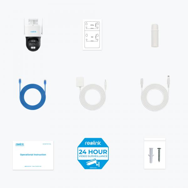 REOLINK TRACKMIX SERIES W760 (WCTMXPT4K04) - TELECAMERA WI-FI CON DOPPIO OBIETTIVO 4K