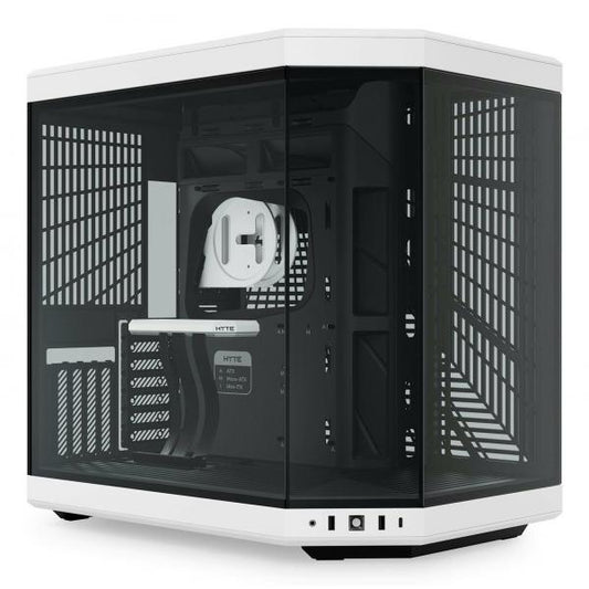 HYTE CASE MID TOWER DC Y70 BLK/WHT 4xSLOTS GPU 3*TG CS-HYTE-Y70-BW