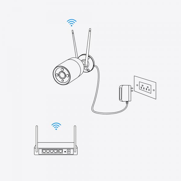 REOLINK W320 (WC510WAB2K02) - TELECAMERA WI-FI 2K