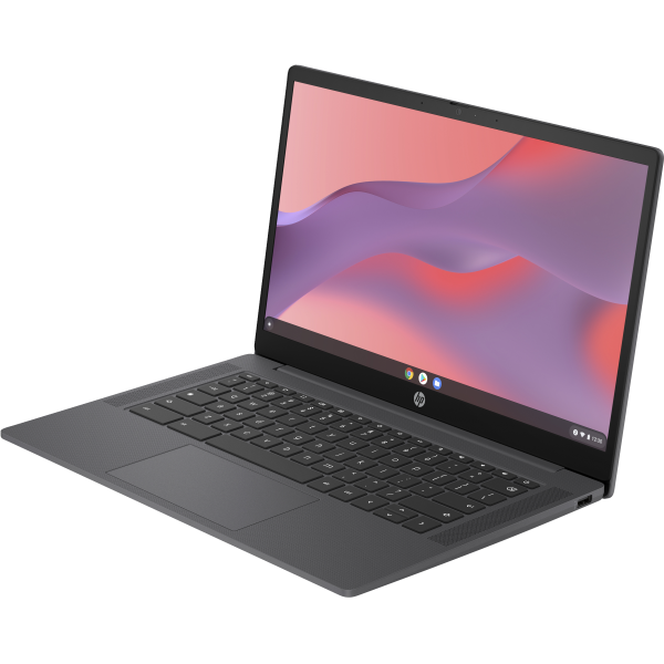 HP Chromebook 14a-nf0001nl Intel N N100 35,6 cm (14") Full HD 8 GB LPDDR5-SDRAM 128 GB eUFS Wi-Fi 6E (802.11ax) ChromeOS Grigio