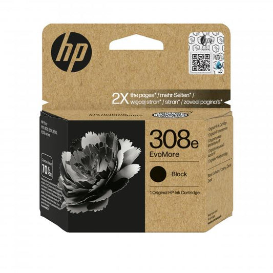 HP EVOMORE 308e BLACK (7FP22UE) - CARTUCCIA ORIGINALE