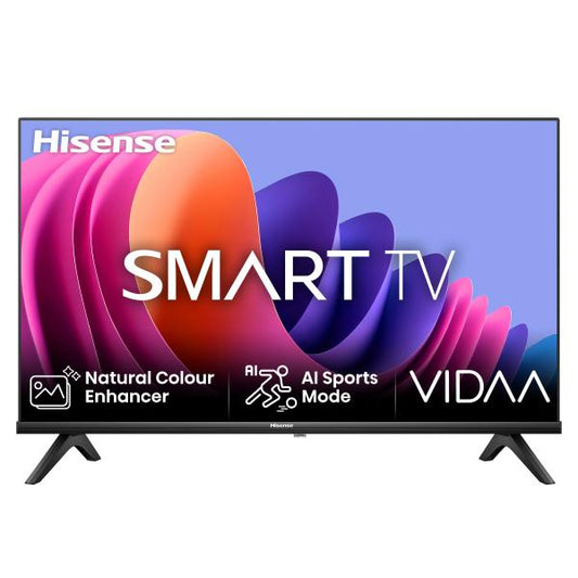 HISENSE 32A4N - 32"" SMART TV LED HD - BLACK - GARANZIA ITALIA