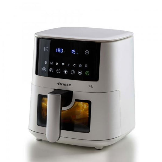 ARIETE AIRY FRYER BIANCO (4633/03) - FRIGGITRICE AD ARIA - 4L - TOUCH CONTROL - TIMER 60 MIN - 1400W