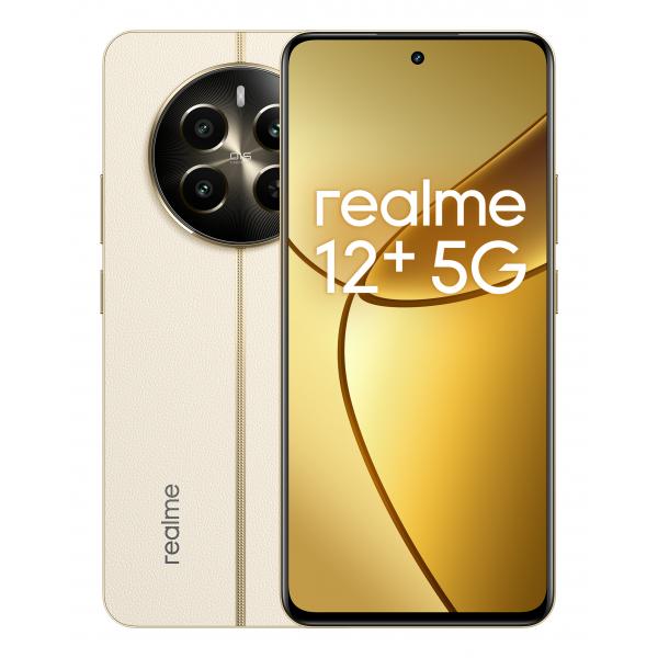 realme 12+ 16,9 cm (6.67") Doppia SIM Android 14 5G USB tipo-C 8 GB 256 GB 5000 mAh Beige - (realme 12+ 16,9 cm (6.67") Doppia SIM Android 14 5G USB tipo-C 8 GB 256 GB 5000 mAh Beige)