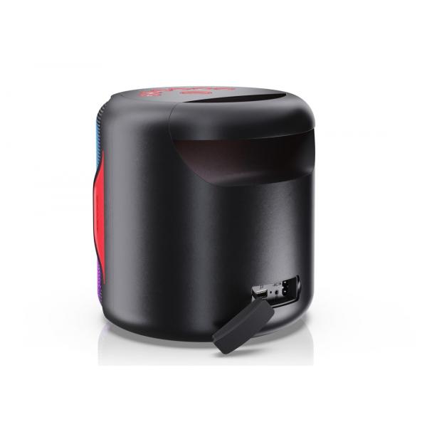 SHARP PS-921(BK) - SPEAKER BLUETOOTH PORTATILE TWS - 130W - FLAC - IPX5 - GIOCO LUCE LED RGB - NERO