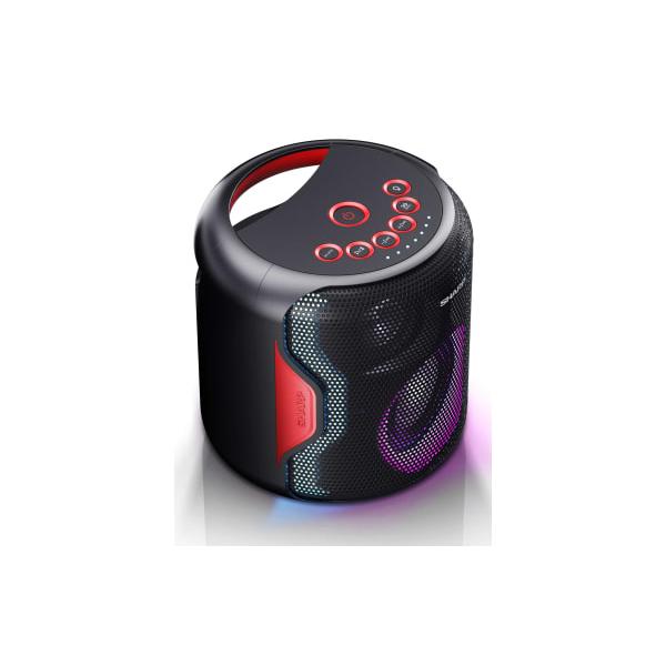 SHARP PS-921(BK) - SPEAKER BLUETOOTH PORTATILE TWS - 130W - FLAC - IPX5 - GIOCO LUCE LED RGB - NERO