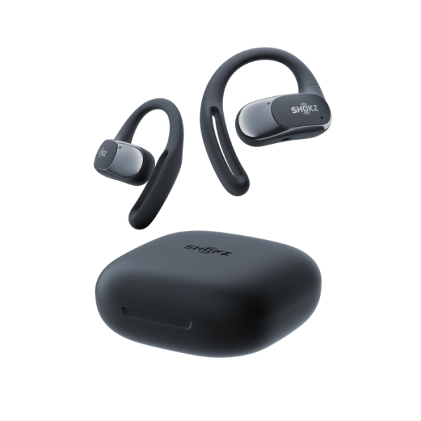 SHOKZ OpenFit Air Auricolare Wireless A clip Chiamate/Musica/Sport/Tutti i giorni Bluetooth Nero