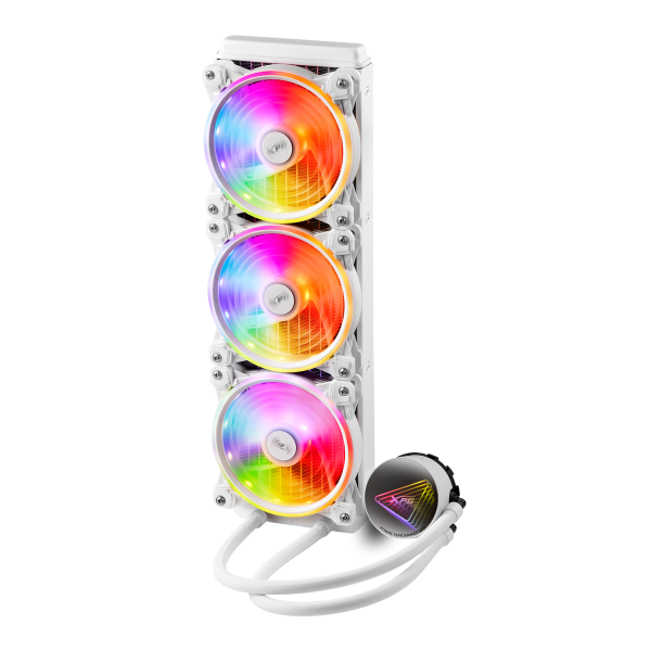 ADATA DISSIPATORE CPU ACQUA LEVANTE X 360 ARGB WHITE RGB mirror pump head