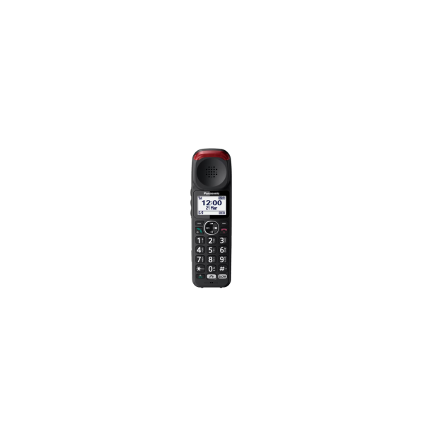 PANASONIC KX-TGM420EXB DECT BLACK AMPLIFICATO CON SEGRETERIA TASTI GRANDI
