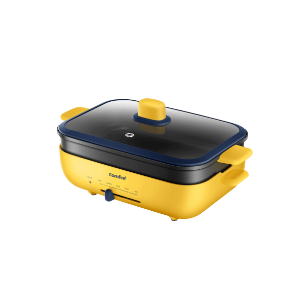 COMFEE' MC-DH3020A2 PENTOLA PER GRIGLIARE GIALLA