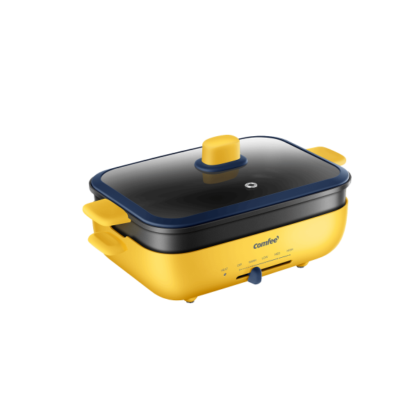 COMFEE' MC-DH3020A2 PENTOLA PER GRIGLIARE GIALLA