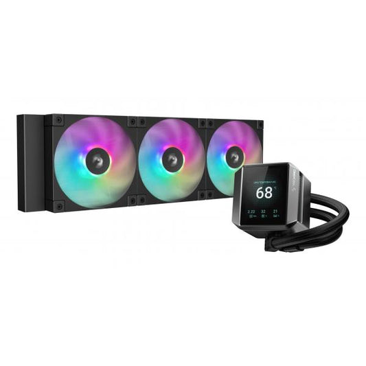 DEEPCOOL RAFF. LIQUIDO MYSTIQUE 360 ARGB TFT 2.8'' R-LX750-BKADSNC-G-1