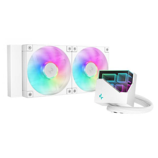DEEPCOOL RAFF. LIQUIDO LT240 ARGB WH R-LT240-WHAMNC-G-1