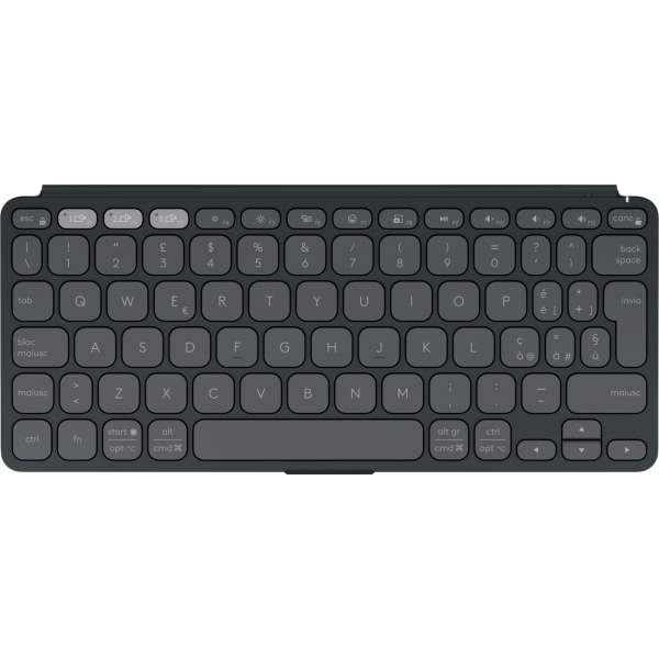 Logitech 920-012976 tastiera per dispositivo mobile QWERTY Italiano Bluetooth Grafite