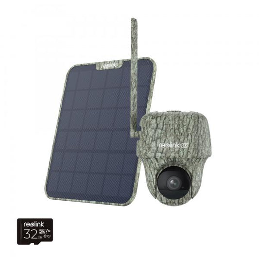 REOLINK GO SERIES G450 (B4GPT4K06SP) - TELECAMERA MOTORIZZATA 4G LTE 4K A BATTERIA (CAMOUFLAGE)