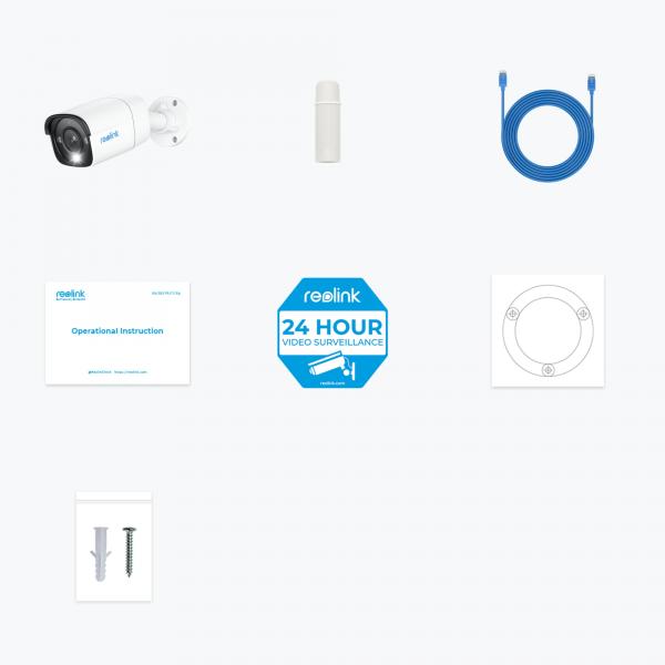 REOLINK P340 (PC1212AB6K01) - TELECAMERA POE 4K+