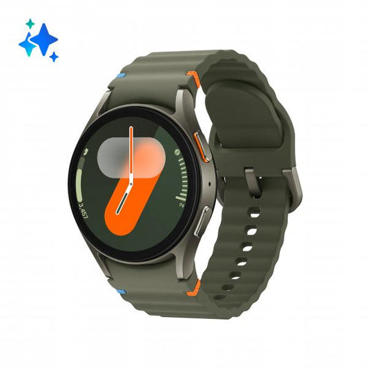Samsung Galaxy Watch7 3,3 cm (1.3") AMOLED Digitale 432 x 432 Pixel Touch screen Verde Wi-Fi GPS (satellitare)