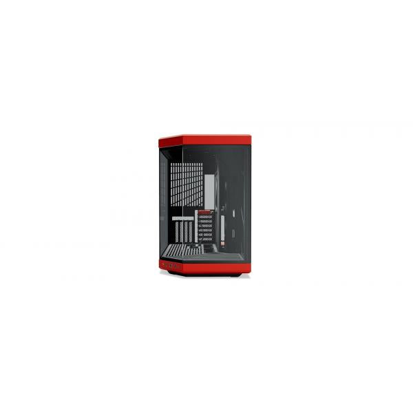 HYTE CASE MID TOWER DC Y70 BLK/RD 4xSLOTS GPU 3*TG CS-HYTE-Y70-BR