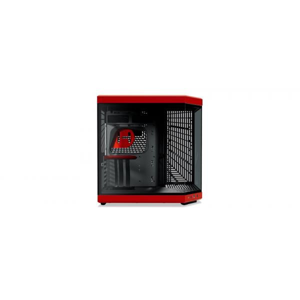 HYTE CASE MID TOWER DC Y70 BLK/RD 4xSLOTS GPU 3*TG CS-HYTE-Y70-BR