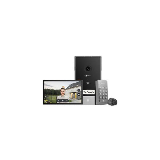 EZVIZ TP7 - VIDEOCITOFONO + TASTIERINO + 5 RFID TAG - 2K - SCHERMO TOUCH 7"" - CONTROLLO REMOTO - RILEVAMENTO MOVIMENTO - AUDIO BIDIREZIONALE - SBLOCCO RFID