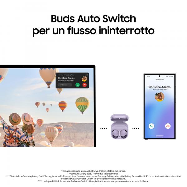 Samsung Galaxy Book4 Computer portatile 39,6 cm (15.6") Full HD LPDDR4x-SDRAM Wi-Fi 6 (802.11ax) Grigio