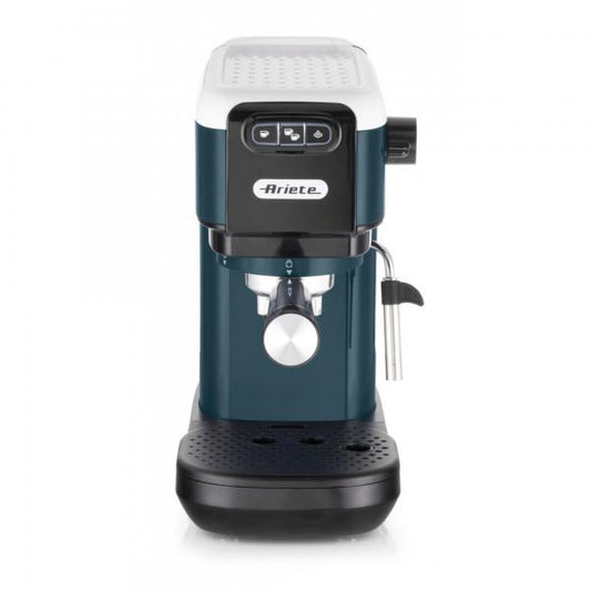 ARIETE SNOW WHITE (1399/11) - MACCHINA PER CAFFE'' ESPRESSO - POLVERE E CIALDE - 1 O 2 TAZZE - CAPPUCCINATORE - PRESSIONE 15 BAR - 1300W