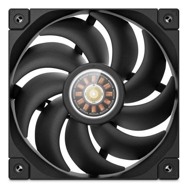 DEEPCOOL VENTOLE CASE FT12 NERA 12cm POTENTE SILENZIOSA DURATURA 4PIN PWM